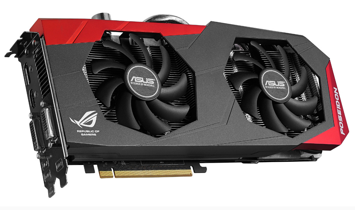 Immagine pubblicata in relazione al seguente contenuto: ASUS annuncia la video card ROG Poseidon GTX 780 DirectCU H2O | Nome immagine: news20492_ASUS-Poseidon-GTX 780_1.jpg